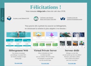 How idalgo.info looks like on a tablet such as an iPad.