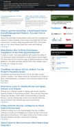 How idevnews.com looks like on a mobile device such as an iPhone.