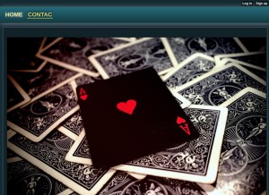 How idnpoker.wapdale.com looks like on a tablet such as an iPad.