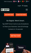 How idoffsmartcard.com looks like on a mobile device such as an iPhone.