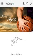 How idreambasketballjewelry.com looks like on a mobile device such as an iPhone.
