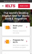 How ieltsessentials.com looks like on a mobile device such as an iPhone.