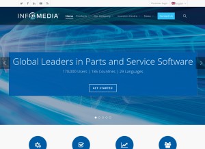 How ifmsystems.com looks like on a tablet such as an iPad.