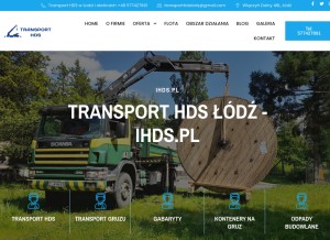 How ihds.pl looks like on a tablet such as an iPad.
