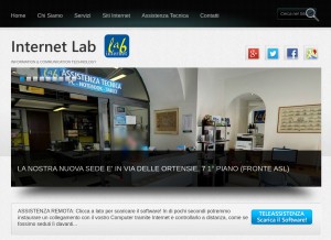 How ilab.it looks like on a tablet such as an iPad.
