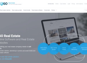 How imoguia.com looks like on a tablet such as an iPad.