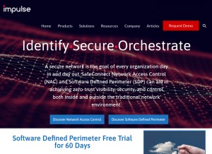 How impulse.com looks like on a tablet such as an iPad.