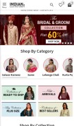 How indianclothstore.com looks like on a mobile device such as an iPhone.