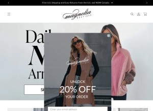 How indiefashionboutique.com looks like on a tablet such as an iPad.