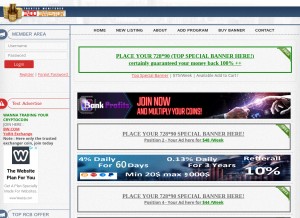 How indoinvestor.club looks like on a tablet such as an iPad.