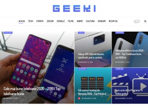 How info-general.net looks like on a tablet such as an iPad.