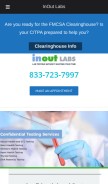 How inoutlabs.com looks like on a mobile device such as an iPhone.