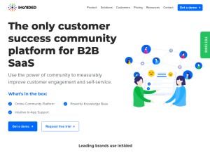 How insided.com looks like on a tablet such as an iPad.
