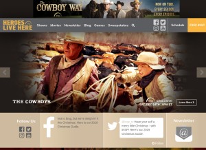 How insp.com looks like on a tablet such as an iPad.