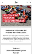 How instant-pilote.fr looks like on a mobile device such as an iPhone.