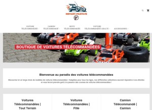 How instant-pilote.fr looks like on a tablet such as an iPad.
