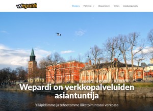 How int2000.net looks like on a tablet such as an iPad.