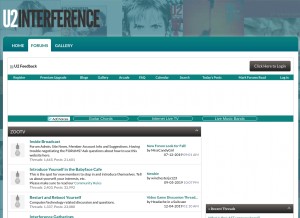 How interference.com looks like on a tablet such as an iPad.