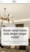 How interiordesign.id looks like on a mobile device such as an iPhone.