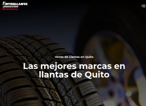 How interllanta.com looks like on a tablet such as an iPad.