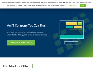 How internetcontrasts.com looks like on a tablet such as an iPad.