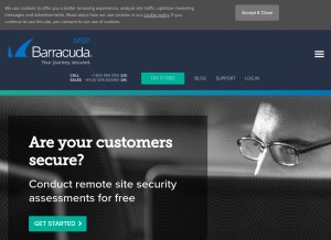 How intronis.com looks like on a tablet such as an iPad.