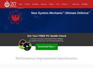 How iolo.com looks like on a tablet such as an iPad.