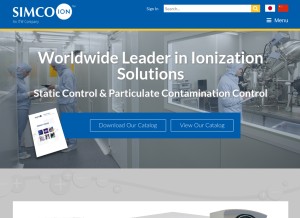How ion.com looks like on a tablet such as an iPad.