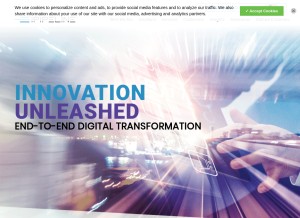 How ipipeline.com looks like on a tablet such as an iPad.