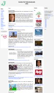 How ipk-bonn.de looks like on a mobile device such as an iPhone.