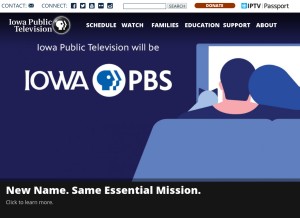 How iptv.org looks like on a tablet such as an iPad.
