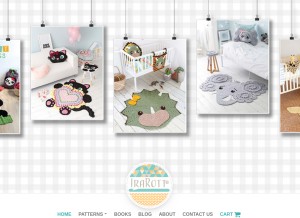 How irarott.com looks like on a tablet such as an iPad.