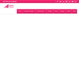 How ishikagupta.com looks like on a tablet such as an iPad.