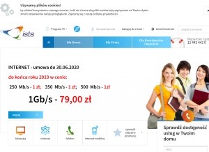 How ists.pl looks like on a tablet such as an iPad.