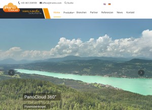 How it-wms.com looks like on a tablet such as an iPad.
