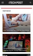 How itechpost.com looks like on a mobile device such as an iPhone.