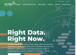 How itemmaster.com looks like on a tablet such as an iPad.