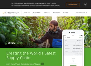 How itradenetwork.com looks like on a tablet such as an iPad.