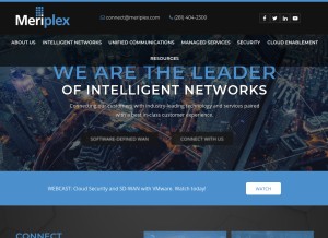 How itworksite.com looks like on a tablet such as an iPad.