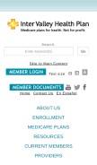 How ivhp.com looks like on a mobile device such as an iPhone.