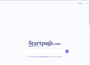 How ixquick.com looks like on a tablet such as an iPad.