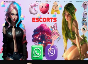 How jaanvisharma.co.in looks like on a tablet such as an iPad.