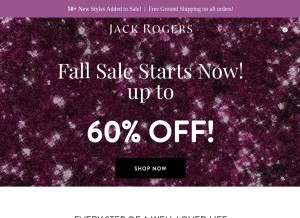 How jackrogersusa.com looks like on a tablet such as an iPad.