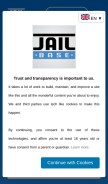 How jailbase.com looks like on a mobile device such as an iPhone.