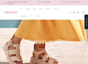 How jaynesays.com.au looks like on a tablet such as an iPad.