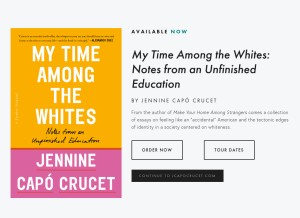 How jcapocrucet.com looks like on a tablet such as an iPad.