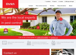 How jcehrlich.com looks like on a tablet such as an iPad.