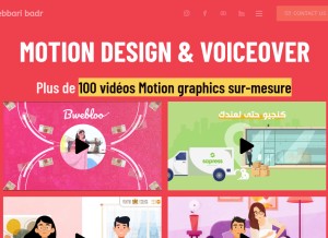 How jebbaribadr.com looks like on a tablet such as an iPad.