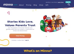 How jellytelly.com looks like on a tablet such as an iPad.