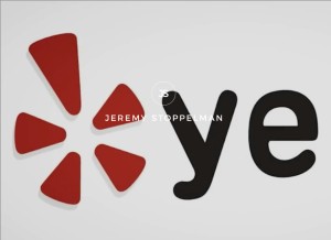 How jeremystoppelman.com looks like on a tablet such as an iPad.